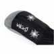 4. Viking Starlet Ski Kids Winterhandschuhe mit Schneeflockenmotiv, schwarz (125/15/5195/09)