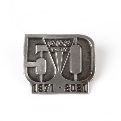 2. Anstecknadel zum 50. Jubiläum von GKS Tychy
