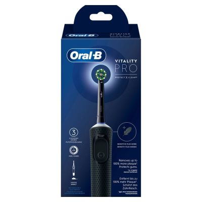 14. Oral-B Vitality Pro D103 Box Schwarze Zahnbürste