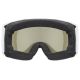 4. Uvex Skibrille Scenic FM Wintersportbrille Schwarz Herren Weiß Sphärische Linse