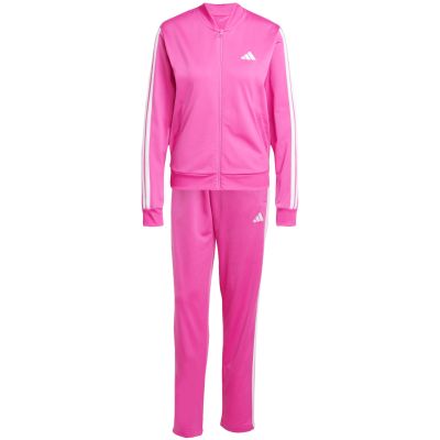 2. Damen adidas Essentials 3-Streifen Trainingsanzug Rosa JD5436