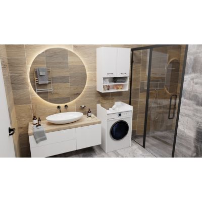 8. Waschmaschinenschrank POLA NP WEISS