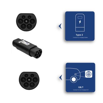 5. AKYGA ADAPTER EV TYP 2/GB/T 3-PHASIG, STECKER AK-SC-E21