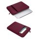 7. Tech-Protect Neopren-Laptoptasche 15-16" - Burgunderrot