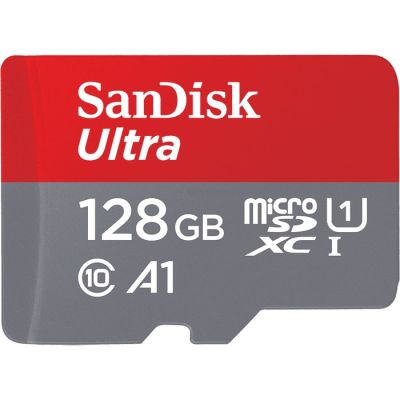 SANDISK ULTRA microSDXC 128 GB 100 MB/s Klasse 10 UHS