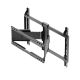 10. MACLEAN TV-WANDHALTERUNG, VESA 600 x 400, max. 37–90 Zoll, max. Traglast 65 kg, Schwarz, MC-881 N