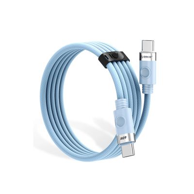2. Orico CDX 60W 3A Power Delivery USB-C - USB-C 1m Kabel - Blau