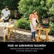 5. Ninja Holzfeuer-Außengrill mit Kontaktgrill