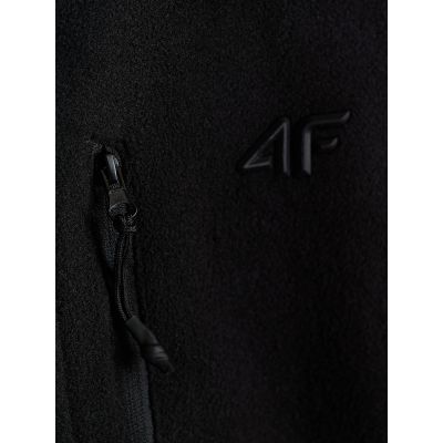7. Herren-Fleecejacke in Standardgröße mit Stehkragen 4F 4FRAW26TFLEM542-20S