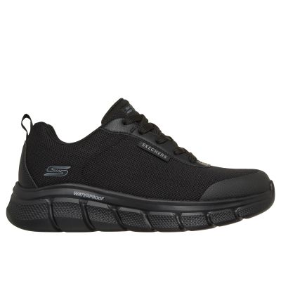 Sechers wasserdichte Herrenschuhe BOBS B FLEX RAIN EDGE 118111/BBK BLACK