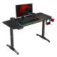 Huzaro Hero 8.5 Schwarzer Gaming-Schreibtisch