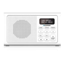BLAUPUNKT DAB DR3WH tragbares Radio, weiß