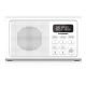 BLAUPUNKT DAB DR3WH tragbares Radio, weiß