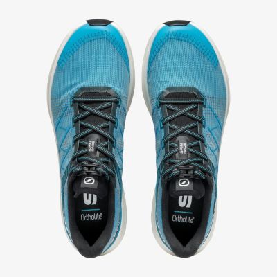 2. Scarpa Spin Race Herren Laufschuhe - Azurblau/Weiß