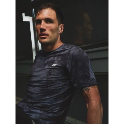 7. Schnelltrocknendes Herren-Trainingsshirt (Standardgröße) 4F 4FRSS26TFTSM2292-21A