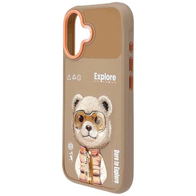 5. Nimmy Cool&Cute 2.0 Bärenhülle für iPhone 17 - Beige