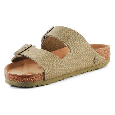 3. Birkenstock Rivet Logo Vegan Canvas Faded M 1023958 Pantoletten