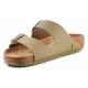 3. Birkenstock Rivet Logo Vegan Canvas Faded M 1023958 Pantoletten