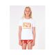 5. RIP CURL Surf Revival Tee T-Shirt - Mädchen - weiß