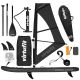 8. VIRTUFIT SUP SURFER 305 BOARD MIT SEGEL UND ZUBEHÖR SCHWARZ