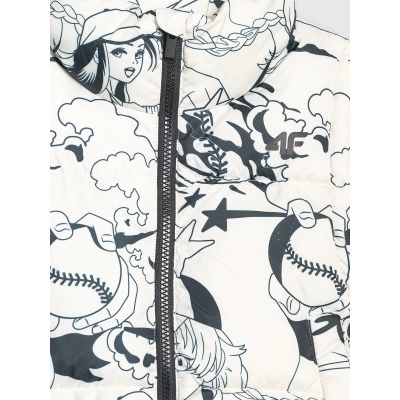 8. Mädchen-Daunenweste mit Synthetikfüllung 4F 4FJRAW25TVJAF320-11A