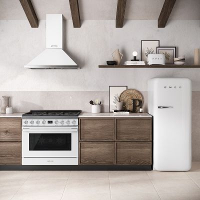 14. SMEG Toaster weiß Modell TSF01WHEU