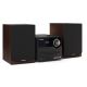 Sharp XL-B517D Mikro-Heim-Audiosystem 45W Braun