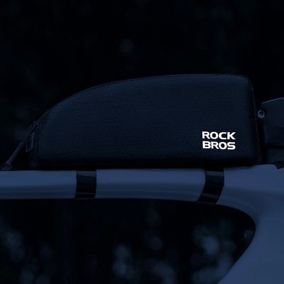 9. Rockbros Oberrohr Rahmentasche 0.9l - Schwarz