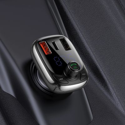 10. Bluetooth-Sender / Autoladegerät Baseus S-13 (Overseas Edition) – Schwarz