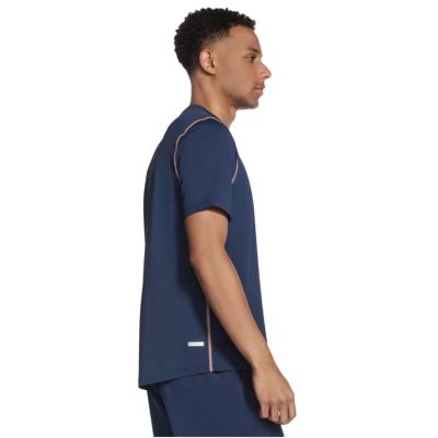 4. Skechers Go Dri All Day T-Shirt TS315-NVY Navy XL
