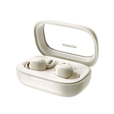 4. Joyroom JR-TS1 Cozydots Series Kabellose TWS-Kopfhörer mit aktiver Geräuschunterdrückung (ANC) und Bluetooth 5.3 – Weiß