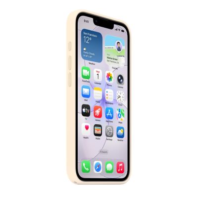 4. Apple MHWG4ZM/A Hülle für 15,5 cm (6,1") Mobiltelefone, Vanille