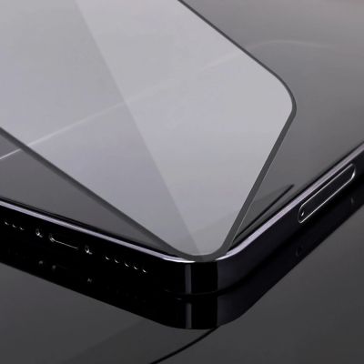 3. 2 Stück Vollbild-Hartglas mit Rahmen, hüllenfreundlich, Wozinsky Full Glue iPhone 15 Plus – Schwarz