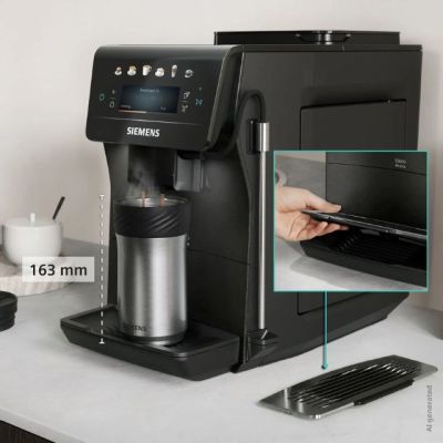 9. Siemens EQ600 iAroma TP603E08 15bar Espressomaschine