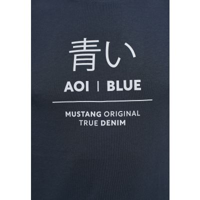 22. Mustang Alex C Print T-Shirt M 1013522 5330