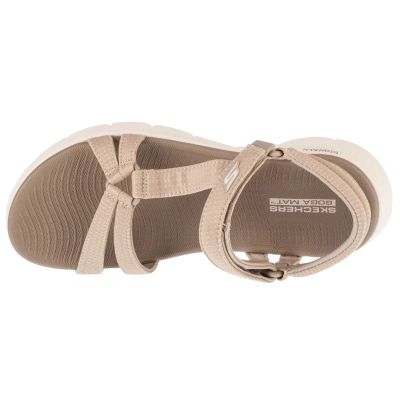 3. Skechers Go Walk Flex Sandale - Sublime 141451-TPE Grau 40