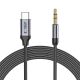 5. Tech-Protect UltraBoost Audio USB-C / 3,5-mm-Miniklinkenkabel 1 m – Schwarz