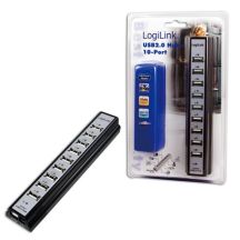 LogiLink UA0096 Hubs und Konzentratoren 480 Mbit/s Schwarz