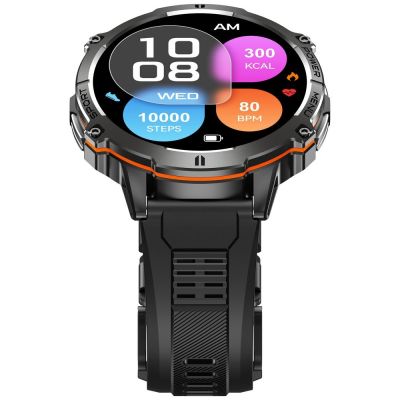 9. Smartwatch Gravity Schwarzes Armband + Armband GT42-1