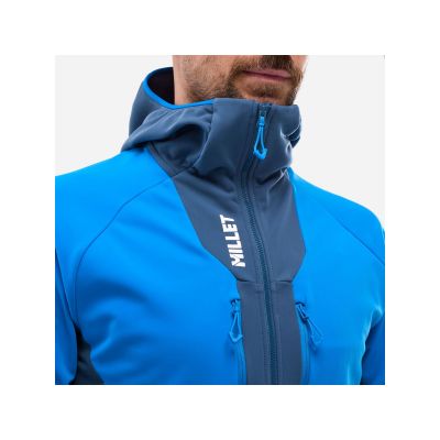 5. Herren-Skijacke MILLET M PIERRAENT HOODIE blau