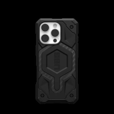 UAG Monarch Pro Hülle mit MagSafe für iPhone 16 Pro – Schwarz