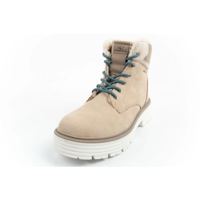 12. O'Neill Winterstiefel Damen Wanderstiefel Stiefeletten isoliert modisch Beige Weiß