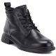 5. Schwarze, gefütterte Damen-Ankle-Boots aus Leder, Vinceza 39953