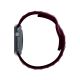 3. 3mk Silikon- Watch für Apple Watch 42 / 44 / 45 / 49 mm – Burgunderrot