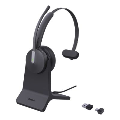 Yealink BH70 Mono Teams Headset mit USB-C/A Ladeschale