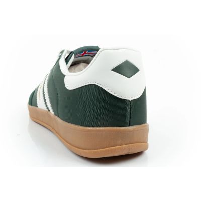 5. Lee Cooper Herren-Sneaker, modisch, bequem, strapazierfähig, grün