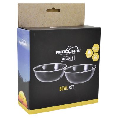 9. REDCLIFFS Reiseschüssel-Set, 2-teilig