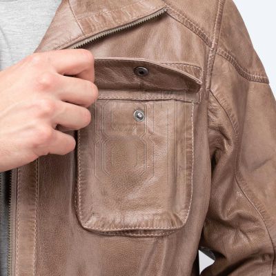 6. Cameleon Jacke M Laslo Grau