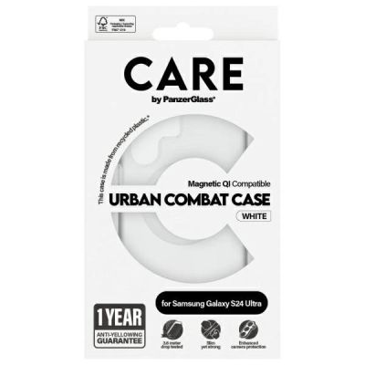 4. CARE by PanzerGlass Flagship QI Case für Samsung Galaxy S24 Ultra - Transparent