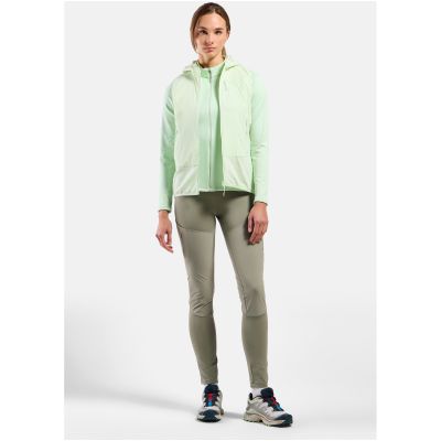 3. Damen-Sweatshirt Odlo TENCIA Mid Layer Full Zip, grün